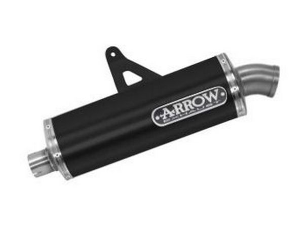 ARROW 72621AON Honda Africa Twin Adventure Sport (2018+) Dark Aluminum Slip-on Exhaust "Maxi Race Tech" – Accessories in the 2WheelsHero Motorcycle Aftermarket Accessories and Parts Online Shop