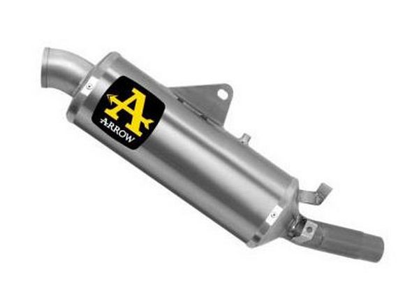 ARROW 72638PO Ducati DesertX (2022+) Titanium Slip-on Exhaust "Indy Race" – Accessories in the 2WheelsHero Motorcycle Aftermarket Accessories and Parts Online Shop