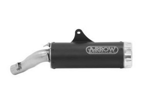 ARROW 74504RBA Honda CMX500 Rebel (2017+) Dark Steel Slip-on Exhaust "Rebel" – Accessories in the 2WheelsHero Motorcycle Aftermarket Accessories and Parts Online Shop