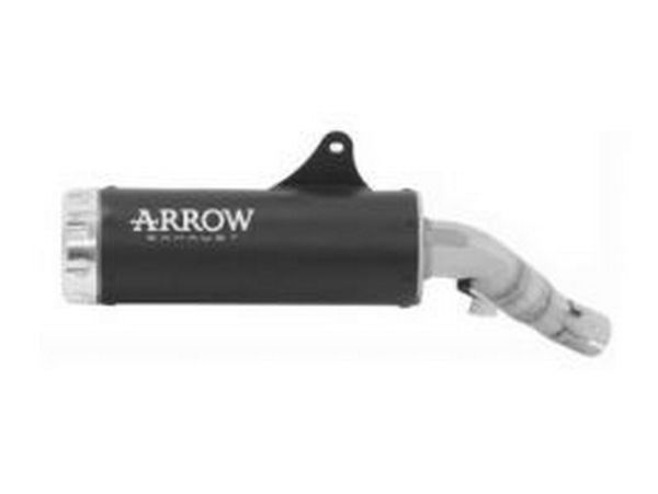 ARROW 74506RBA Kawasaki Z900RS (18/20) Dark Steel Slip-on Exhaust "Rebel" – Accessories in the 2WheelsHero Motorcycle Aftermarket Accessories and Parts Online Shop