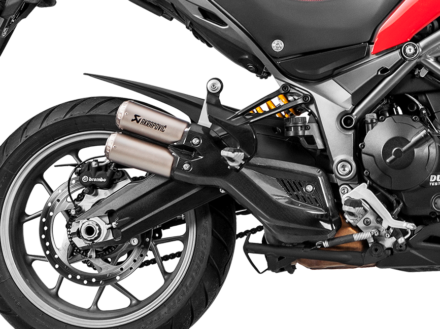 AKRAPOVIC S-D9SO10-HIFFT Ducati Multistrada 950 / V2 (19/24) Slip-on Exhaust (titanium) – Accessories in the 2WheelsHero Motorcycle Aftermarket Accessories and Parts Online Shop