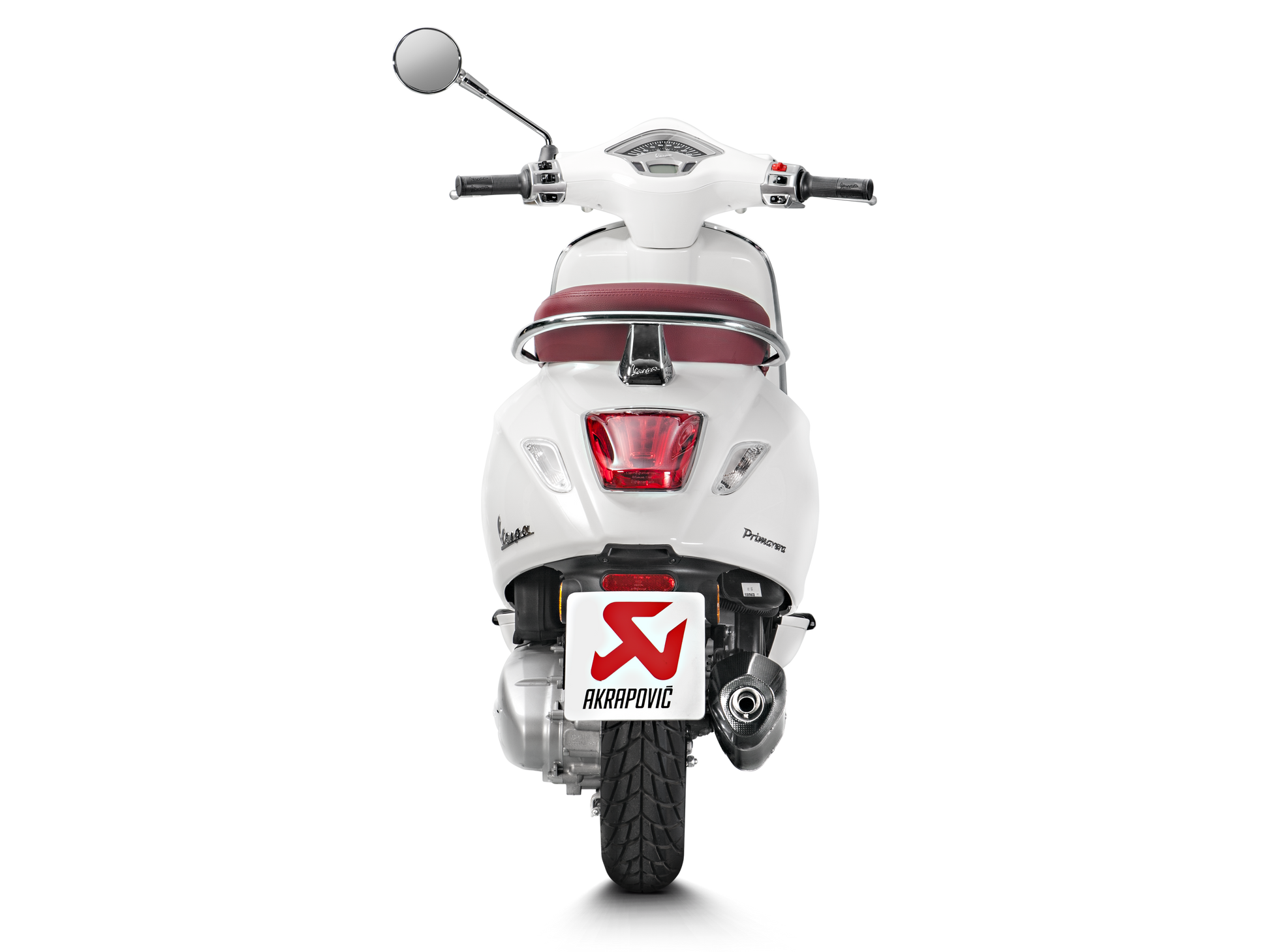 AKRAPOVIC S-VE125R2-HZBL Vespa Sprint 150ie 3V (2020+) Exhaust System "Racing Line" (SS) – Accessories in the 2WheelsHero Motorcycle Aftermarket Accessories and Parts Online Shop