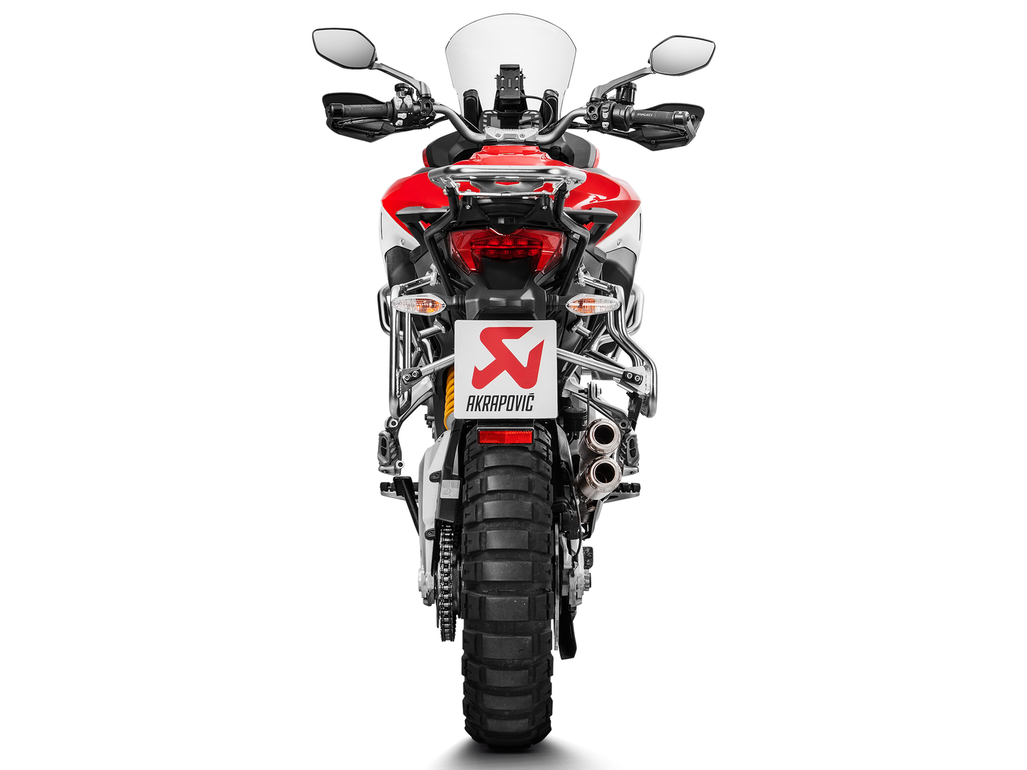 AKRAPOVIC S-D9SO10-HIFFT Ducati Multistrada Enduro (16/20) Slip-on Exhaust (titanium) – Accessories in the 2WheelsHero Motorcycle Aftermarket Accessories and Parts Online Shop