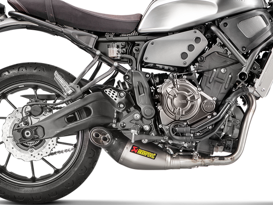 AKRAPOVIC S-Y7R5-HEGEH Yamaha XSR 700 / XTribute (2020+) Exhaust System "Racing Line" (titanium) – Accessories in the 2WheelsHero Motorcycle Aftermarket Accessories and Parts Online Shop