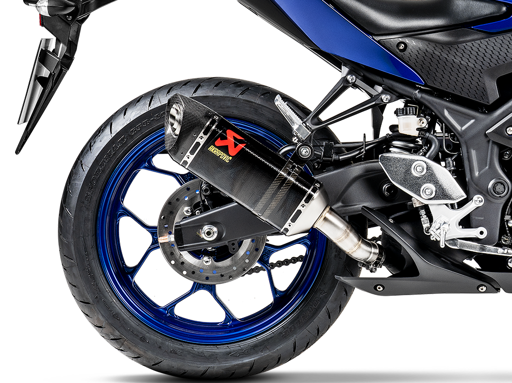 AKRAPOVIC S-Y2SO16-HAPC/1 Yamaha YZF-R3 (2021+) Slip-On Exhaust (carbon) – Accessories in the 2WheelsHero Motorcycle Aftermarket Accessories and Parts Online Shop
