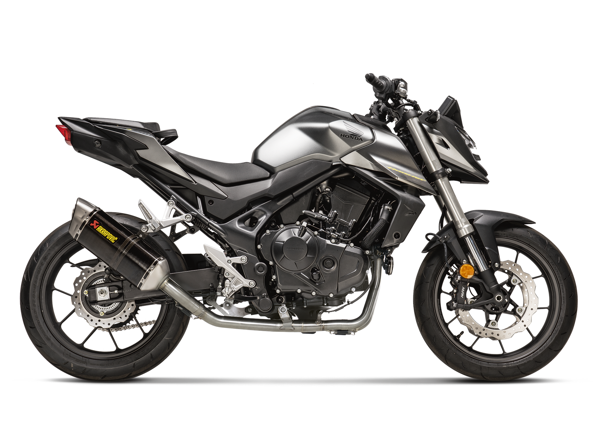 AKRAPOVIC E-H7R3 Honda CB750 Hornet (2024+) Optional Header Exhaust (SS) – Accessories in the 2WheelsHero Motorcycle Aftermarket Accessories and Parts Online Shop