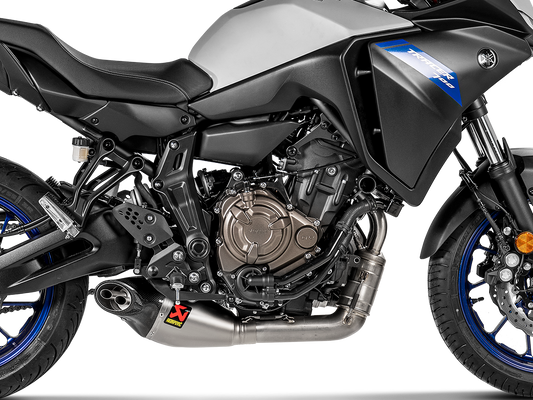 AKRAPOVIC S-Y7R8-HEGEHT/1 Yamaha Tracer 7 / GT (2024+) Exhaust System "Racing Line" (titanium) – Accessories in the 2WheelsHero Motorcycle Aftermarket Accessories and Parts Online Shop