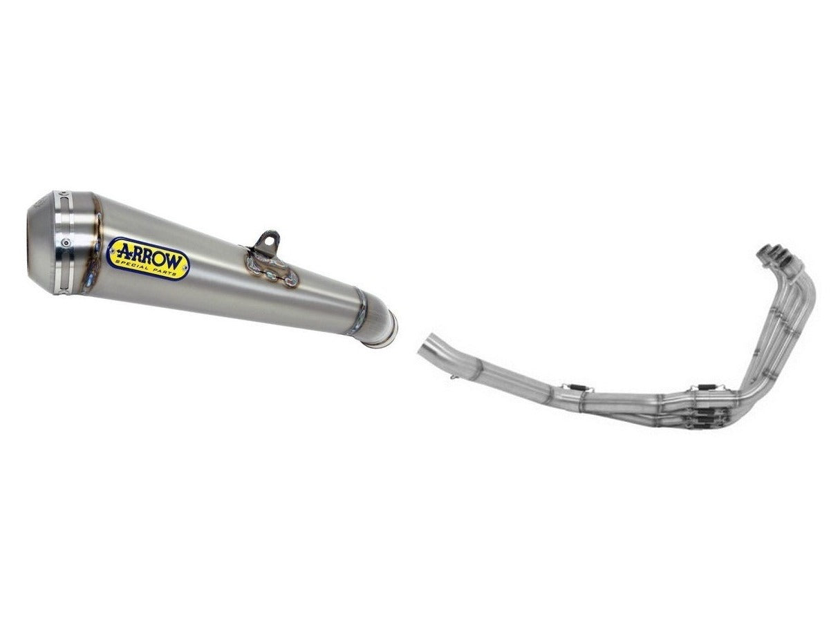 ARROW 71334MI+71632PR Suzuki GSXR750 IE (2006+) Titanium Full Exhaust System "Competition Evo Pro-Race" (racing) – Accessories in the 2WheelsHero Motorcycle Aftermarket Accessories and Parts Online Shop