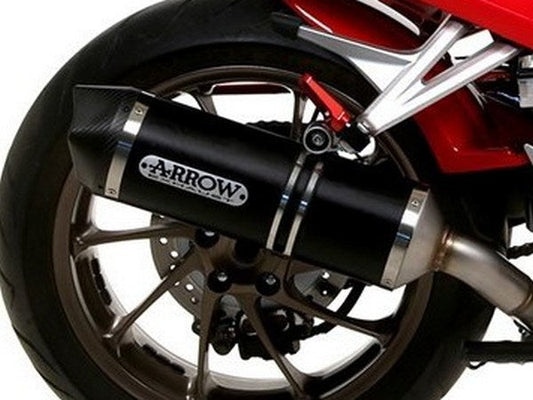 ARROW 71819AKN Honda VFR800 (2014+) Dark Aluminum Slip-on Exhaust "Race Tech" – Accessories in the 2WheelsHero Motorcycle Aftermarket Accessories and Parts Online Shop