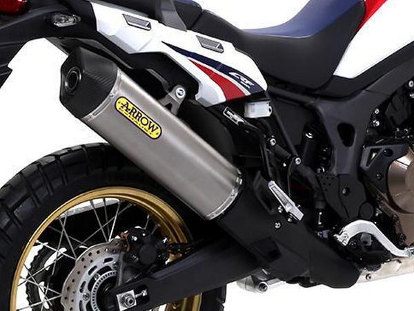 ARROW 72621PK Honda CRF1000L Africa Twin (2016+) Titanium Slip-on Exhaust "Maxi Race Tech" – Accessories in the 2WheelsHero Motorcycle Aftermarket Accessories and Parts Online Shop