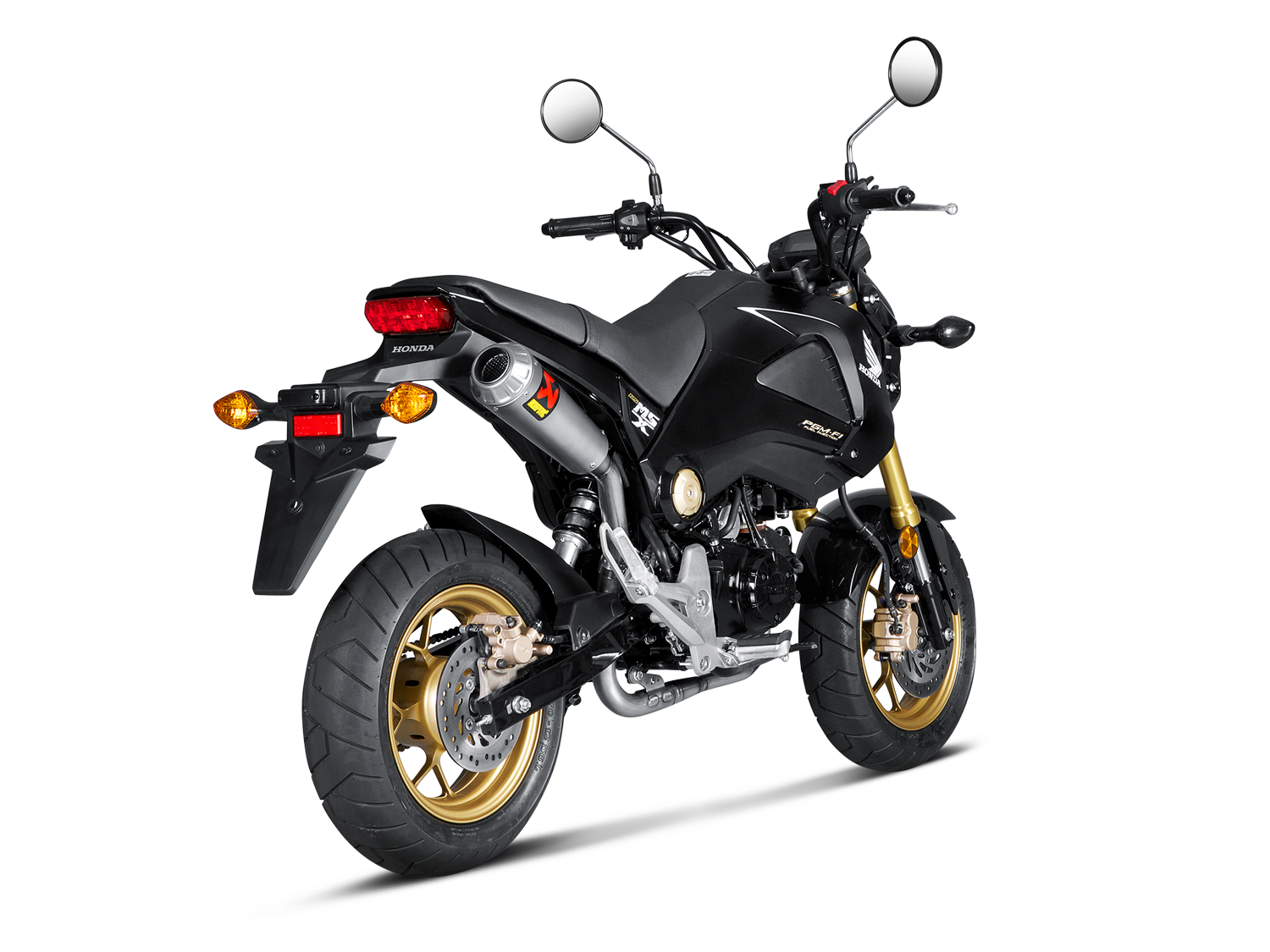 AKRAPOVIC E-H125E1 Honda MSX125 / Grom (2015+) Optional Header Exhaust (titanium) – Accessories in the 2WheelsHero Motorcycle Aftermarket Accessories and Parts Online Shop