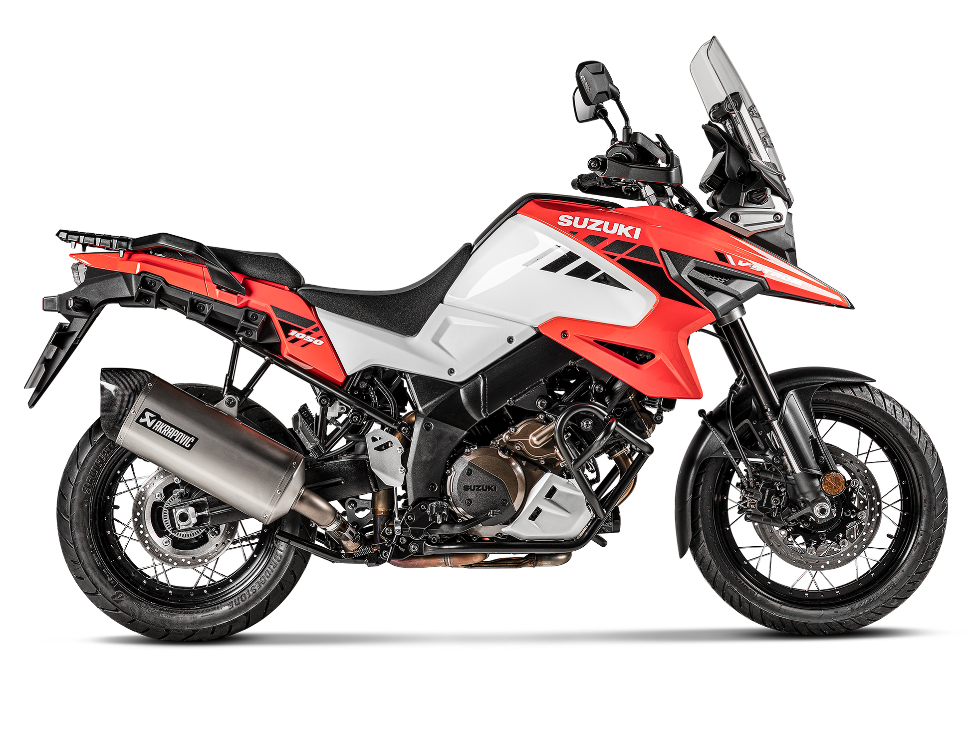 AKRAPOVIC S-S10SO18-HAFT Suzuki V-Strom 1000 / 1050 (2019+) Slip-on Exhaust (titanium) – Accessories in the 2WheelsHero Motorcycle Aftermarket Accessories and Parts Online Shop