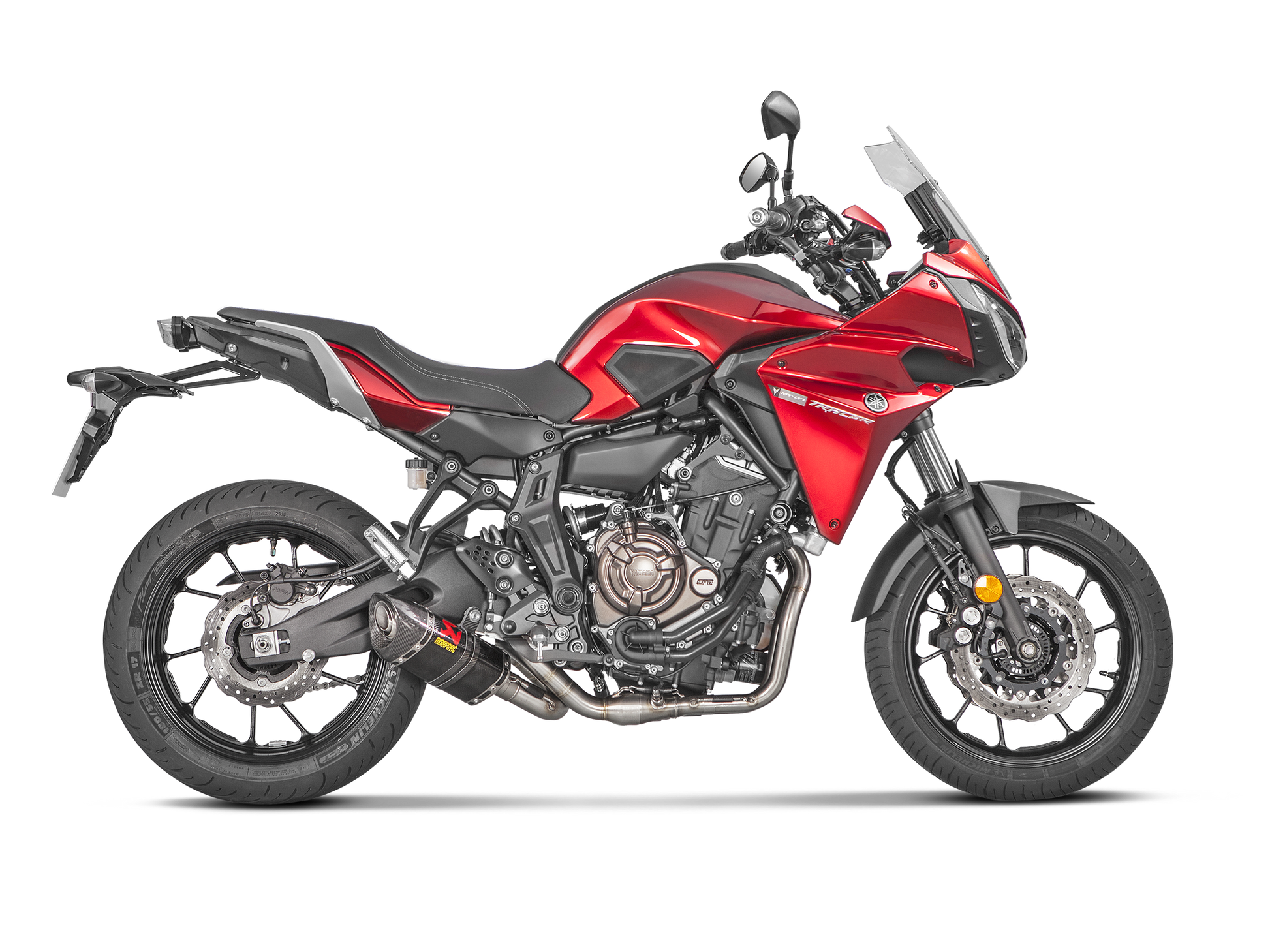 AKRAPOVIC S-Y7R2-AFC Yamaha Tracer 7 / GT (2024+) Exhaust System "Racing Line" Tracer 700 (carbon) – Accessories in the 2WheelsHero Motorcycle Aftermarket Accessories and Parts Online Shop