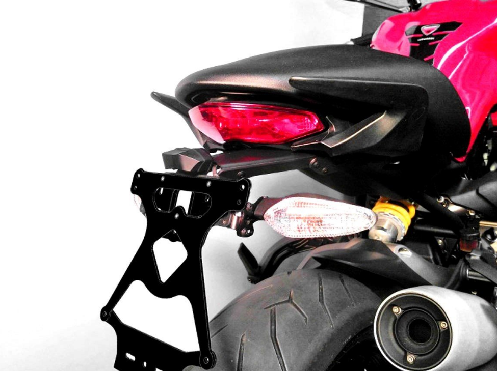 PRT06 - DUCABIKE Ducati Monster 821 (14/17) Adjustable License Plate Holder – Accessories in the Motodeal Motorcycle Aftermarket Accessories and Parts Online Shop