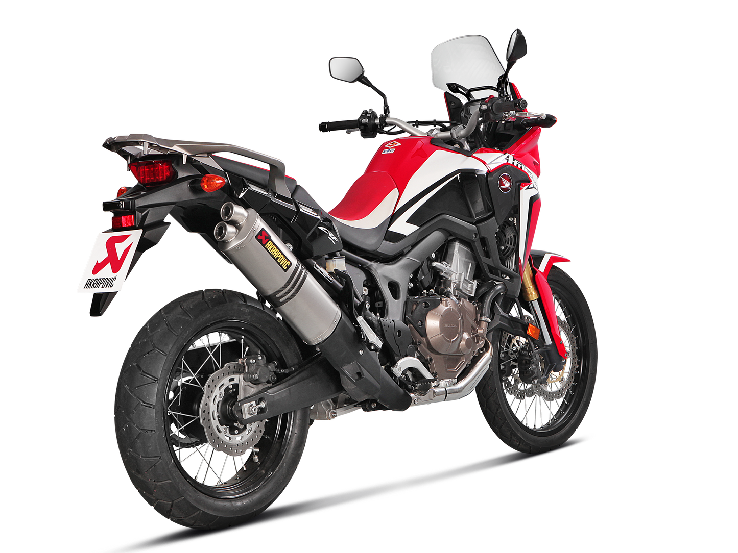 AKRAPOVIC S-H10SO16-WT Honda CRF1000L Africa Twin / Adventure Sports (2019+) Slip-on Exhaust (titanium) – Accessories in the 2WheelsHero Motorcycle Aftermarket Accessories and Parts Online Shop