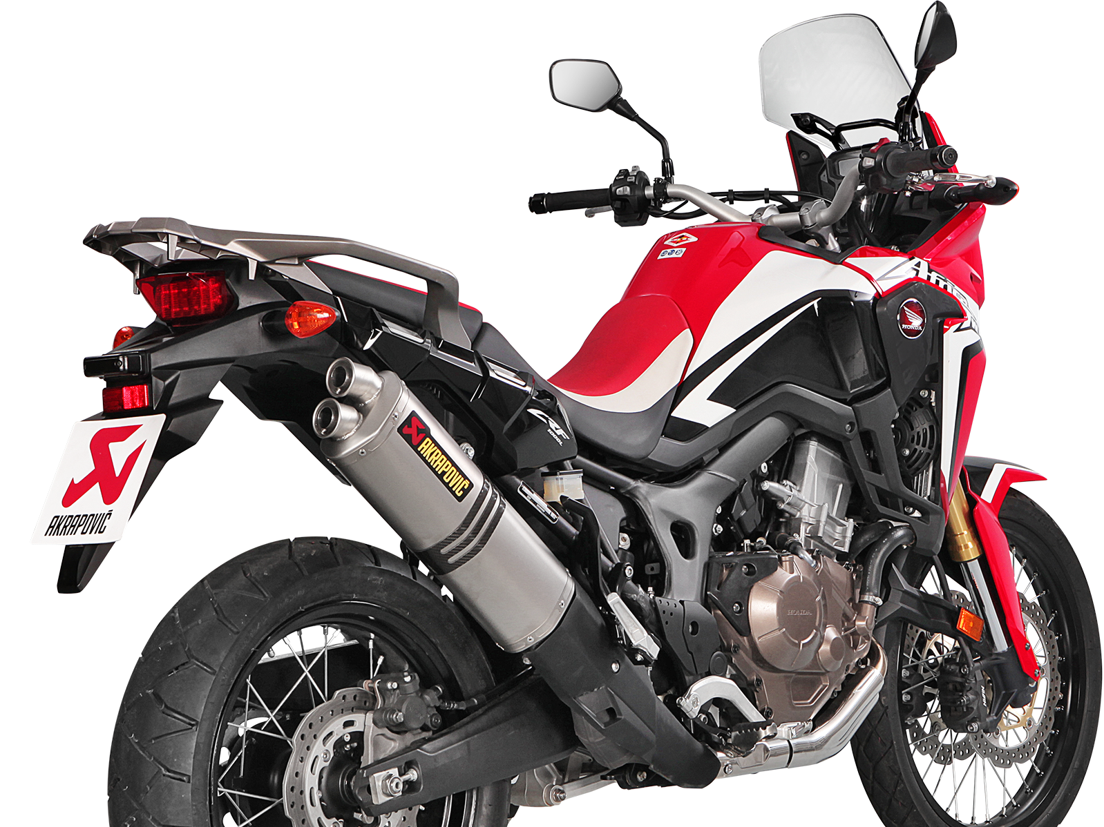 AKRAPOVIC S-H10SO16-WT Honda CRF1000L Africa Twin / Adventure Sports (2019+) Slip-on Exhaust (titanium) – Accessories in the 2WheelsHero Motorcycle Aftermarket Accessories and Parts Online Shop