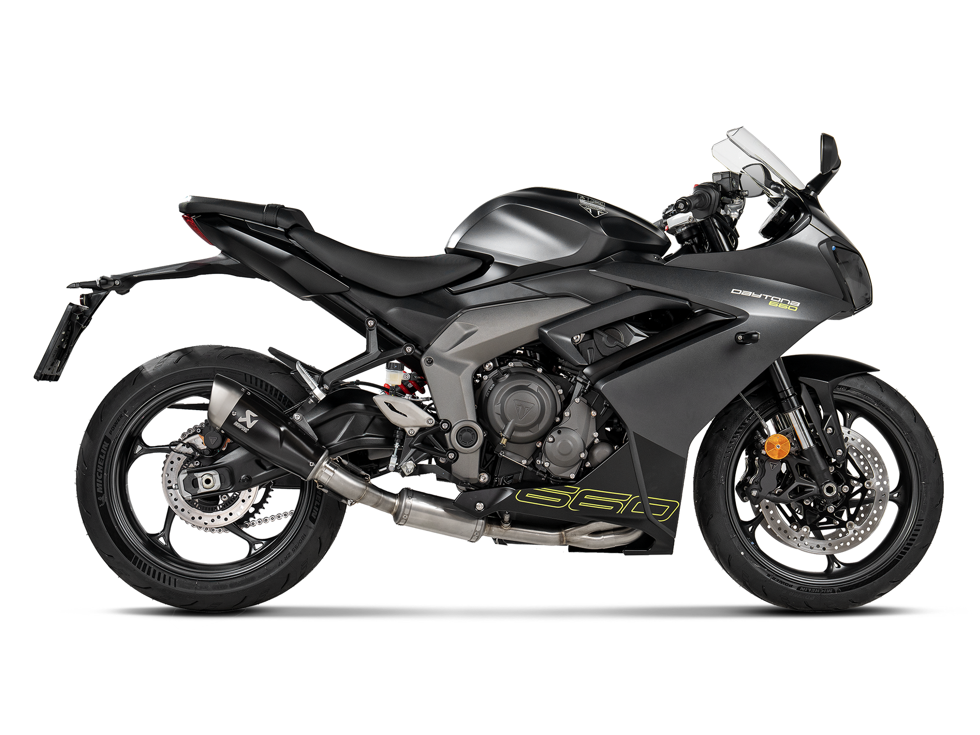 AKRAPOVIC S-T6R2-CQTBL Triumph 660 Daytona / Tiger Sport / Trident Full Exhaust System "Racing Line" (titanium) – Accessories in the 2WheelsHero Motorcycle Aftermarket Accessories and Parts Online Shop