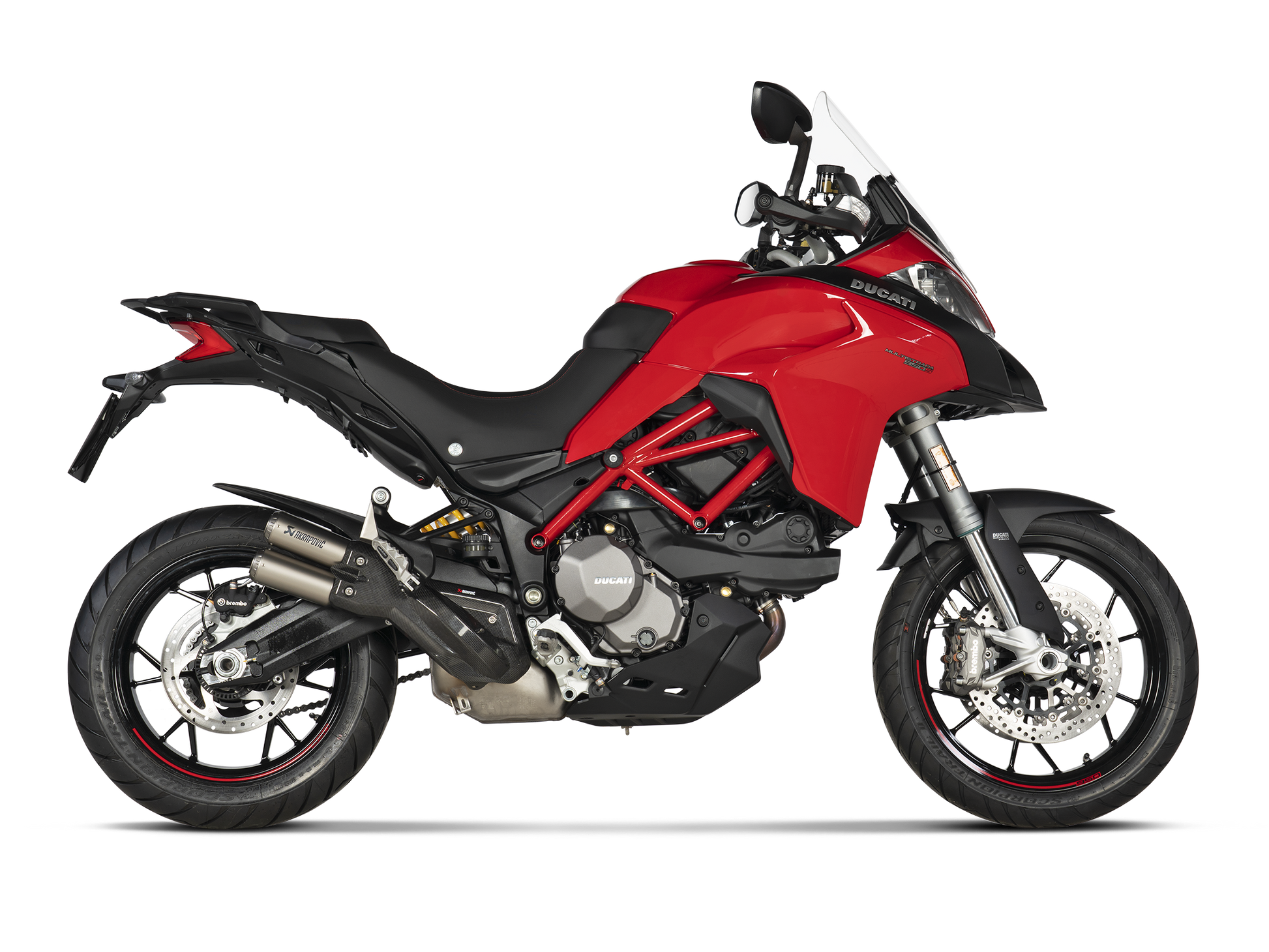 AKRAPOVIC S-D9SO18-HIFFT Ducati Multistrada 950 / V2 (19/24) Slip-on Exhaust (titanium) – Accessories in the 2WheelsHero Motorcycle Aftermarket Accessories and Parts Online Shop