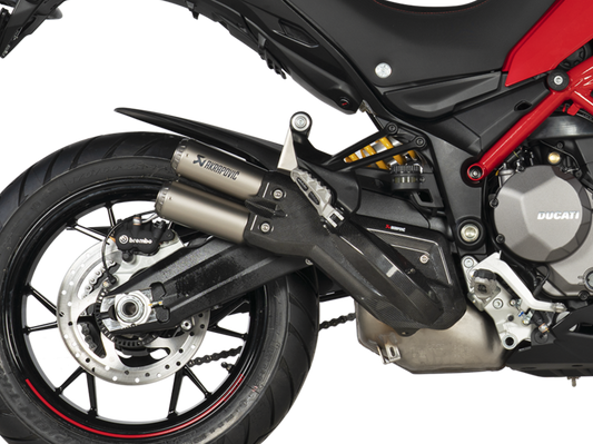 AKRAPOVIC S-D9SO18-HIFFT Ducati Multistrada 950 / V2 (19/24) Slip-on Exhaust (titanium) – Accessories in the 2WheelsHero Motorcycle Aftermarket Accessories and Parts Online Shop