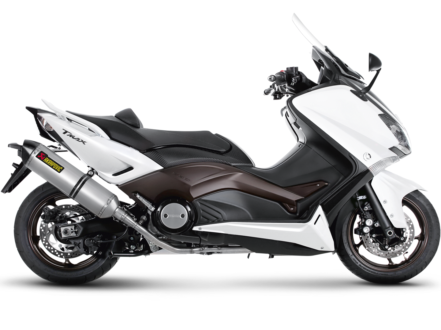 AKRAPOVIC S-Y5R2-RT Yamaha T-MAX (2016+) Exhaust System "Racing Line" (titanium) – Accessories in the 2WheelsHero Motorcycle Aftermarket Accessories and Parts Online Shop