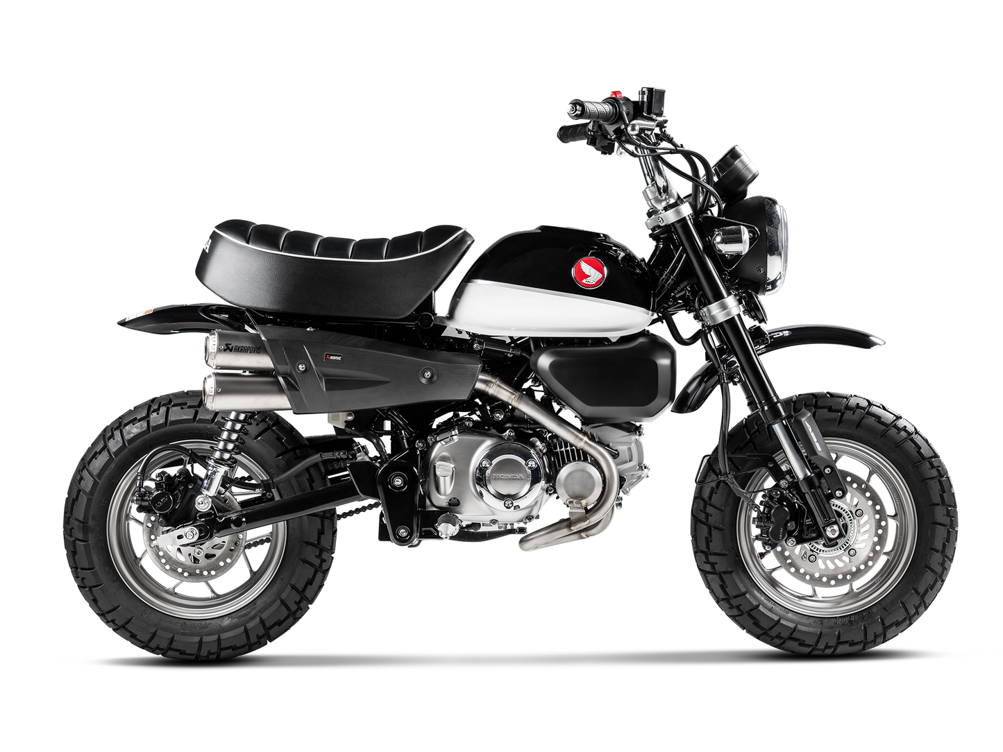 AKRAPOVIC P-HSH125R1 Honda Monkey (2025+) Heat Shield (carbon) – Accessories in the 2WheelsHero Motorcycle Aftermarket Accessories and Parts Online Shop