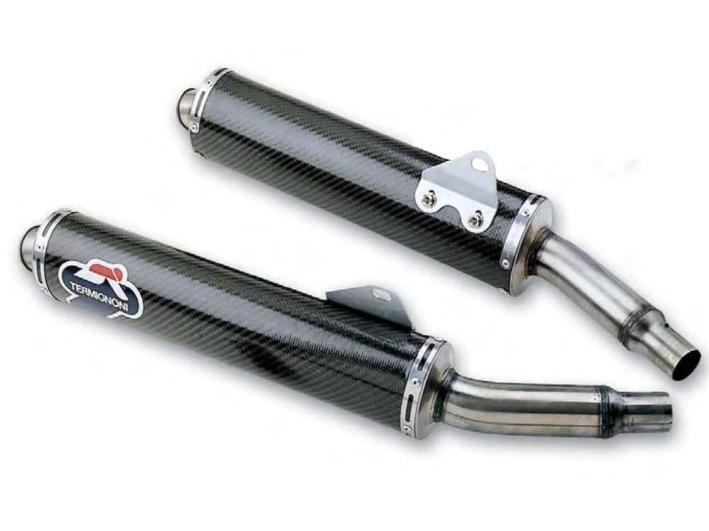 TERMIGNONI 069CR 96007700B Ducati Monster Carbon Dual Slip-on Exhaust (racing) – Accessories in Desmoheart – an Motorcycle Aftermarket Parts & Accessories Online Shop