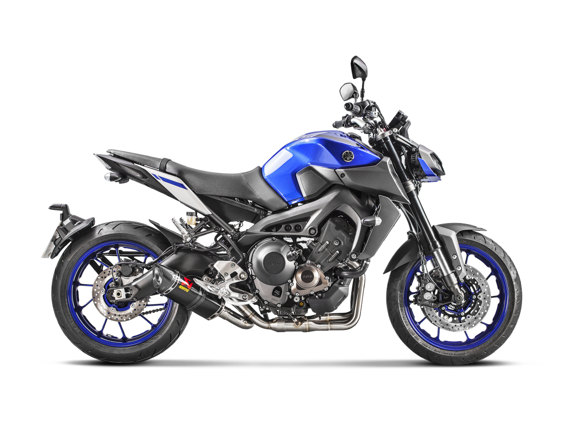 AKRAPOVIC S-Y9R2-AFC Yamaha MT-09 / FZ-09 (2020+) Exhaust System "Racing Line" (carbon) – Accessories in the 2WheelsHero Motorcycle Aftermarket Accessories and Parts Online Shop
