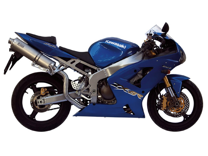 MIVV AK.009 KAWASAKI ZX-6 RR / R 636 ( 2003 - 04 ) Slip On High Exhaust "Oval" (titanium; approved) – Accessories in the 2WheelsHero Motorcycle Aftermarket Accessories and Parts Online Shop