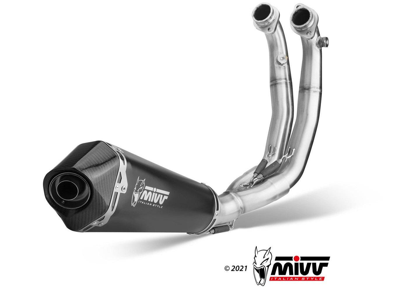 MIVV A.014 Aprilia RS660 (2020+) Full System Steel Exhaust "Delta Race" (black; approved) – Accessories in the 2WheelsHero Motorcycle Aftermarket Accessories and Parts Online Shop