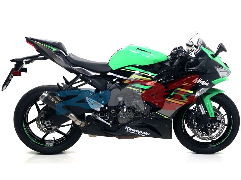 ARROW 71898PRN Kawasaki ZX-6R (2019+) Dark Steel Slip-on Exhaust "Pro Race" – Accessories in the 2WheelsHero Motorcycle Aftermarket Accessories and Parts Online Shop