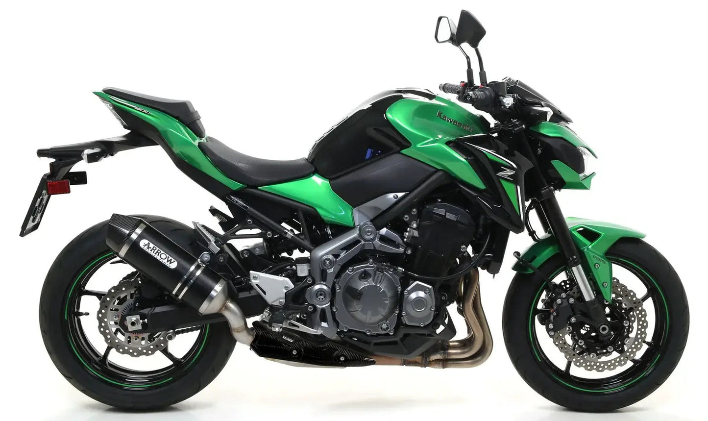 ARROW 71856MK Kawasaki Z900 A2 (2019+) Carbon Slip-on Exhaust "Race Tech" – Accessories in the 2WheelsHero Motorcycle Aftermarket Accessories and Parts Online Shop