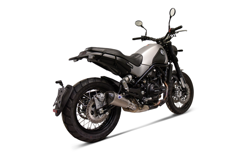 TERMIGNONI BE04094SO01 Benelli Leoncino (18/20) Slip-on Exhaust "Relevance Conico" – Accessories in the 2WheelsHero Motorcycle Aftermarket Accessories and Parts Online Shop