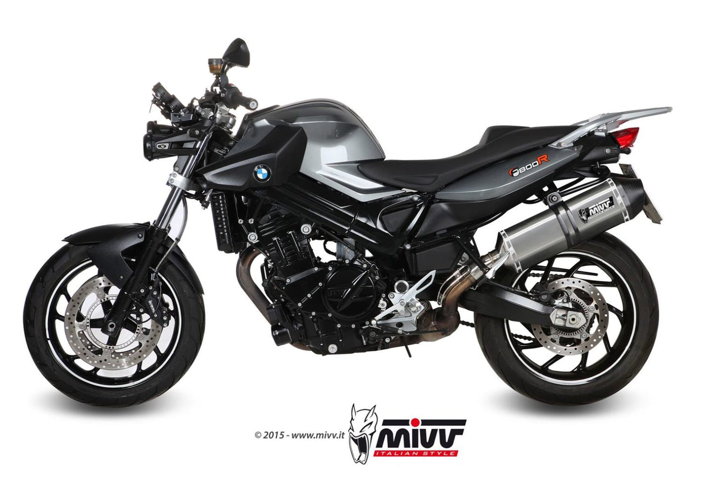 MIVV B.008 BMW F 800 R / GT (09/20) Slip-on Exhaust "Speed Edge" (stainless steel; approved) – Accessories in the 2WheelsHero Motorcycle Aftermarket Accessories and Parts Online Shop