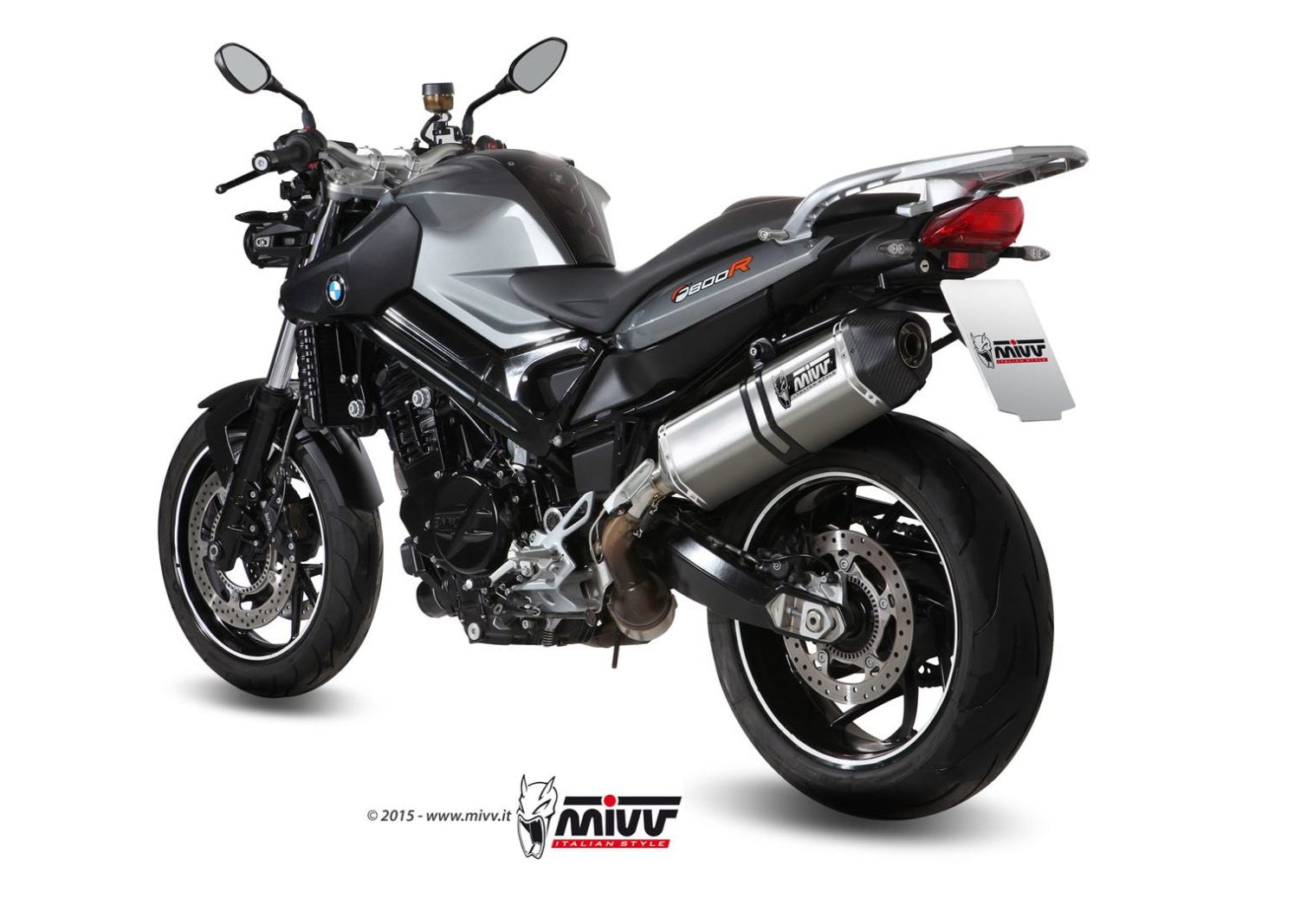 MIVV B.008 BMW F 800 R / GT (09/20) Slip-on Exhaust "Speed Edge" (stainless steel; approved) – Accessories in the 2WheelsHero Motorcycle Aftermarket Accessories and Parts Online Shop