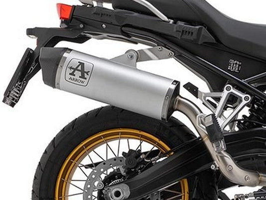 ARROW 72639AK BMW F750GS (2021+) Aluminum Slip-on Exhaust "Maxi Race Tech" – Accessories in the 2WheelsHero Motorcycle Aftermarket Accessories and Parts Online Shop