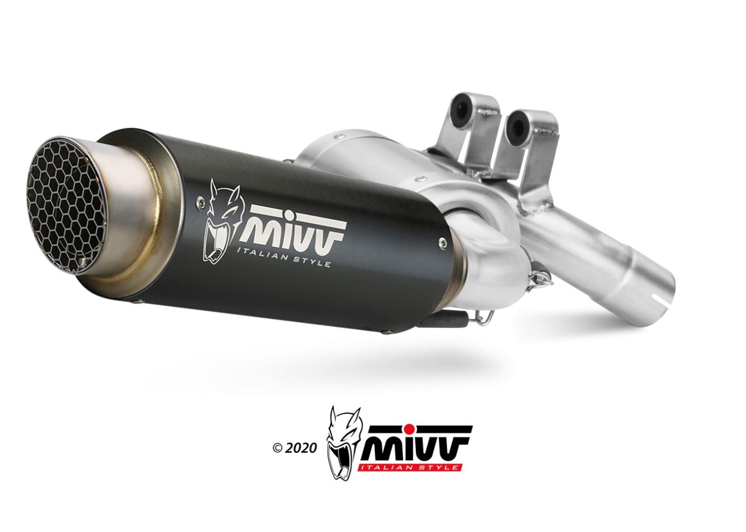 MIVV B.038 BMW F 900 R (2020+) Slip-on Exhaust "GP Pro" (black; approved) – Accessories in the 2WheelsHero Motorcycle Aftermarket Accessories and Parts Online Shop