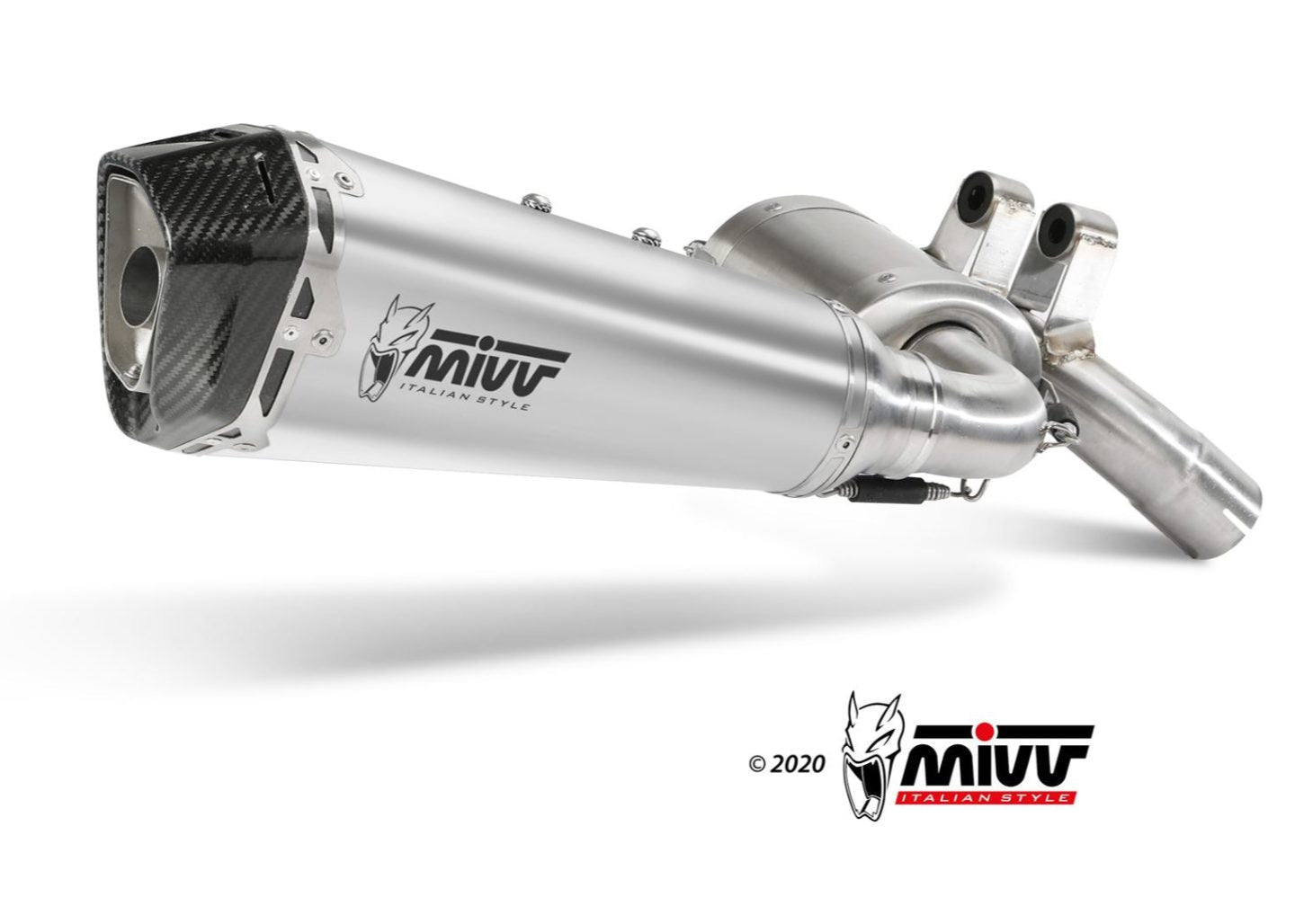 MIVV B.038 BMW F 900 R (2020+) Slip-on Exhaust "Delta Race" (stainless steel; approved) – Accessories in the 2WheelsHero Motorcycle Aftermarket Accessories and Parts Online Shop