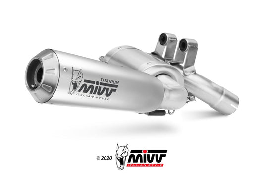MIVV B.038 BMW F 900 R (2020+) Slip-on Exhaust "X-M1" (titanium; approved) – Accessories in the 2WheelsHero Motorcycle Aftermarket Accessories and Parts Online Shop
