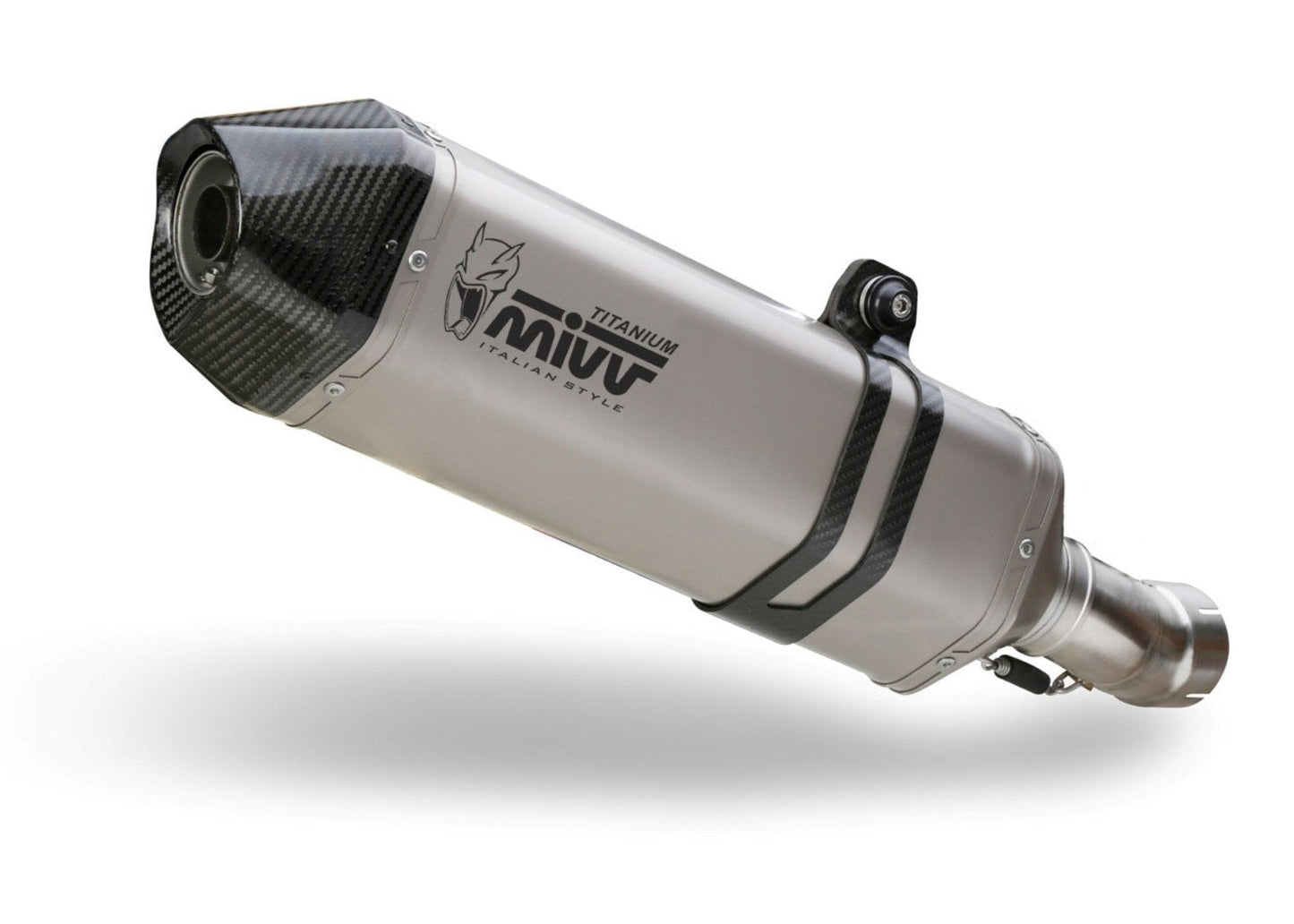 MIVV B.016 BMW R 1200 GS / Adventure (13 / 18) Slip-on Exhaust "Speed Edge" (titanium +carbon cap; approved) – Accessories in the 2WheelsHero Motorcycle Aftermarket Accessories and Parts Online Shop