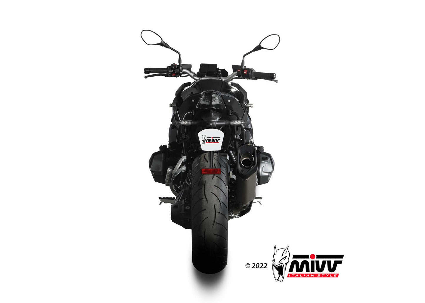 MIVV B.040 BMW R 1250 R / RS (2021 + ) Slip-on Exhaust "SR-1" (titanium; approved) – Accessories in the 2WheelsHero Motorcycle Aftermarket Accessories and Parts Online Shop