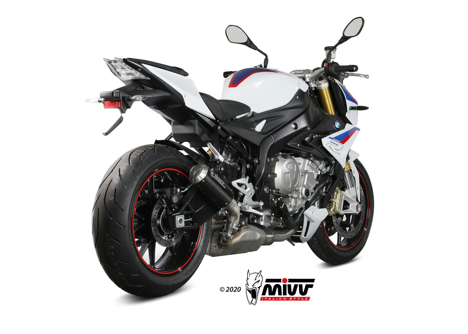 MIVV B.030 BMW S 1000 R (17 / 20) Slip-on Exhaust "MK3" (carbon; approved) – Accessories in the 2WheelsHero Motorcycle Aftermarket Accessories and Parts Online Shop