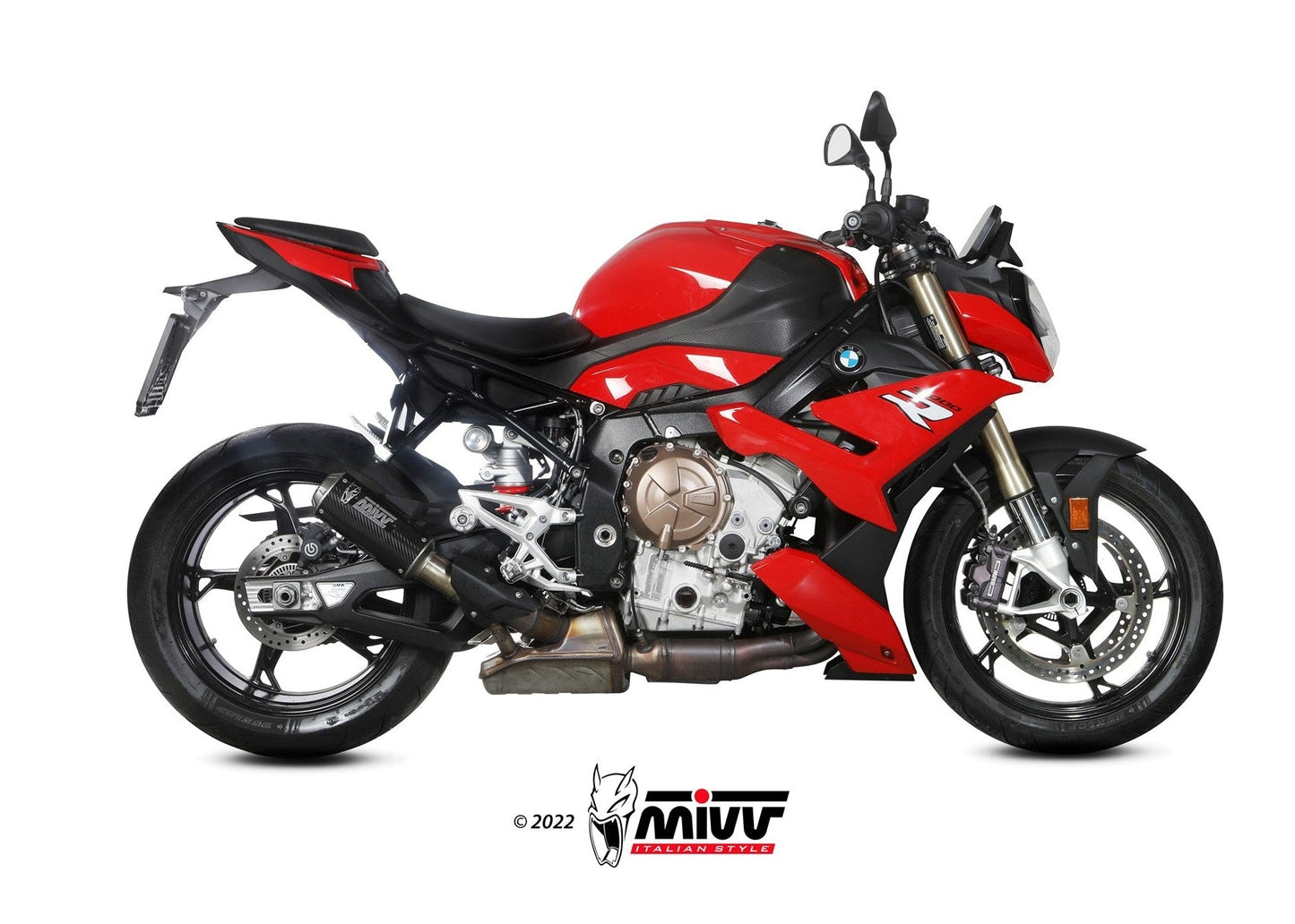 MIVV B.041 BMW S 1000 R (2021+) Slip-on Exhaust MK3 (carbon; approved) – Accessories in the 2WheelsHero Motorcycle Aftermarket Accessories and Parts Online Shop