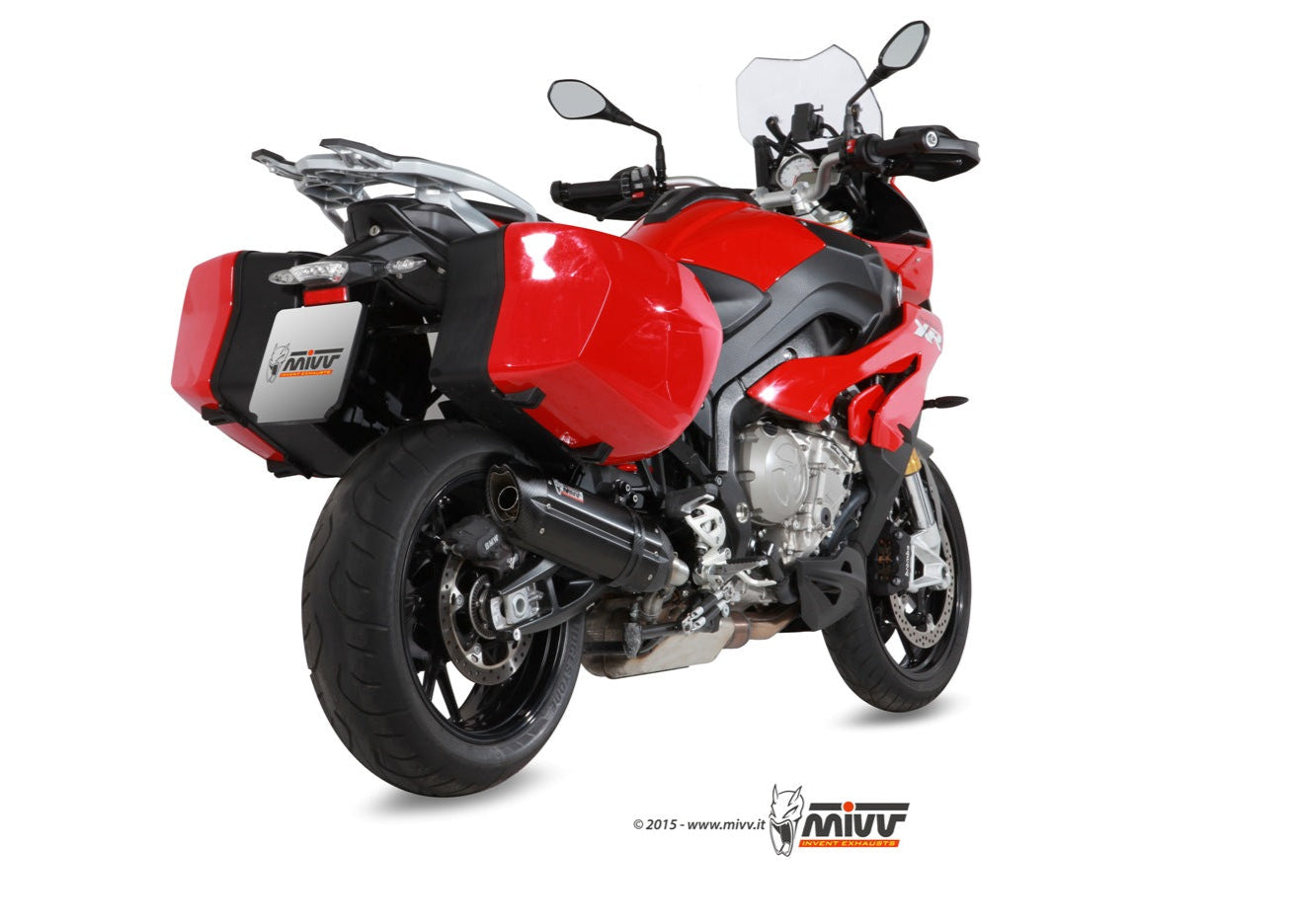 MIVV B.025 BMW S 1000 XR (15 / 19) Slip-on Exhaust "Suono" (black; approved) – Accessories in the 2WheelsHero Motorcycle Aftermarket Accessories and Parts Online Shop