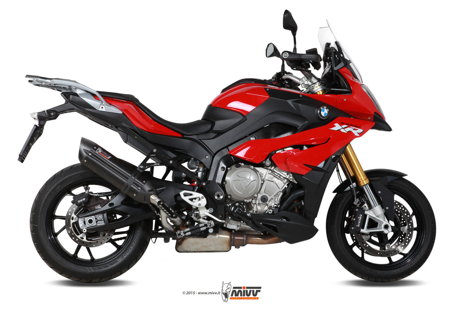 MIVV B.027 BMW S 1000 XR (15 / 19) Slip-on High Exhaust "Suono" (black; approved) – Accessories in the 2WheelsHero Motorcycle Aftermarket Accessories and Parts Online Shop