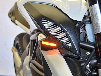 NEW RAGE CYCLES MV Agusta Brutale / Dragster (12/16) LED Front Turn Signals – Accessories in the 2WheelsHero Motorcycle Aftermarket Accessories and Parts Online Shop