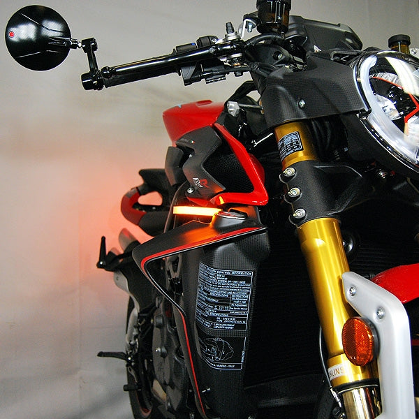 NEW RAGE CYCLES MV Agusta Brutale 1000 RR LED Front Turn Signals – Accessories in the 2WheelsHero Motorcycle Aftermarket Accessories and Parts Online Shop