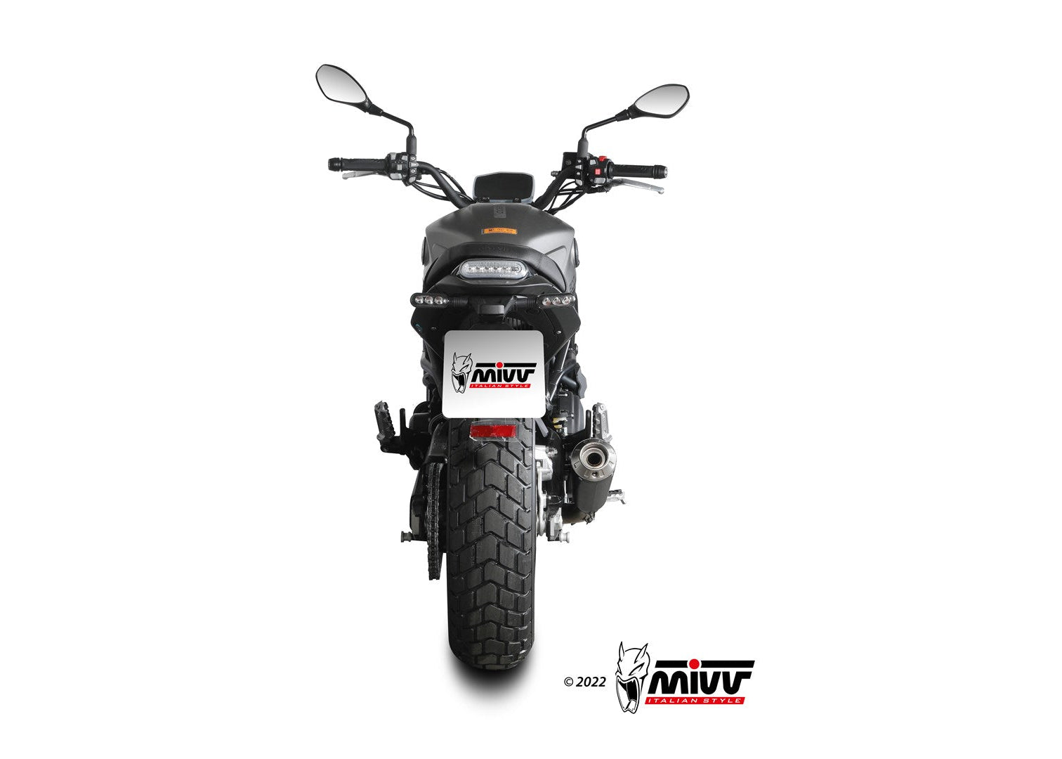 MIVV E.008 Benelli Leoncino 800 (2022+) Slip-on Exhaust "X-M1" (black; approved) – Accessories in the 2WheelsHero Motorcycle Aftermarket Accessories and Parts Online Shop