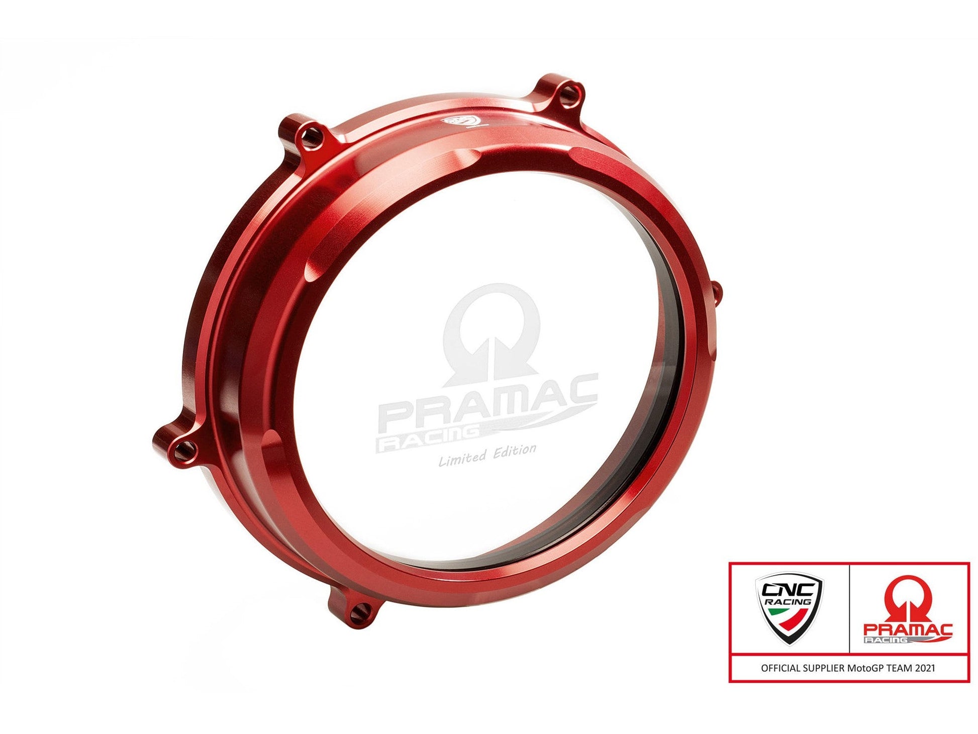 CA200PR - CNC RACING Ducati Panigale 959 / 1299 / 1199 (12/19) Clear Clutch Cover (Pramac edition) – Accessories in the Motodeal Motorcycle Aftermarket Accessories and Parts Online Shop