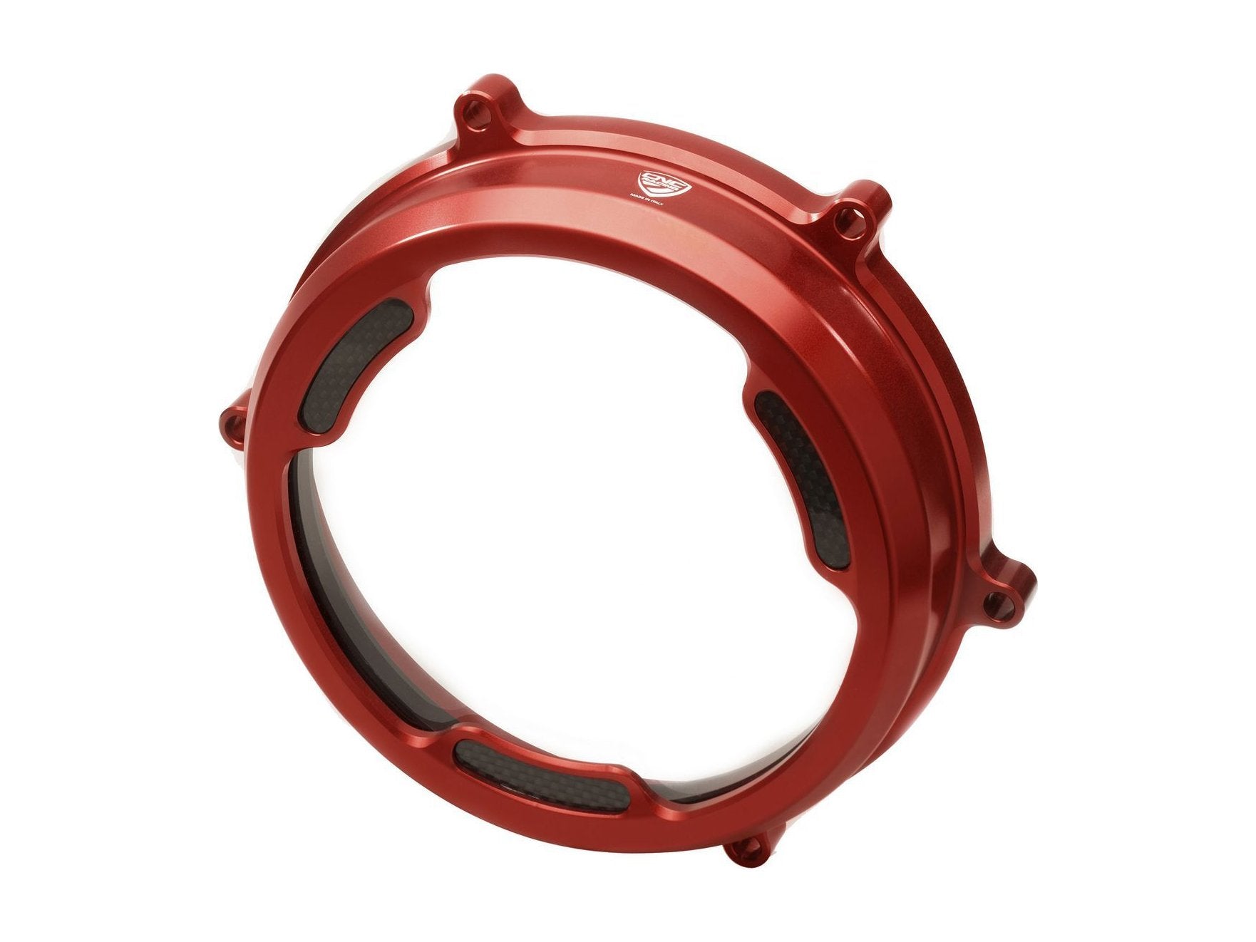 CA201 - CNC RACING Ducati Panigale (12/19) Clear Clutch Cover (with carbon inlay) – Accessories in the Motodeal Motorcycle Aftermarket Accessories and Parts Online Shop