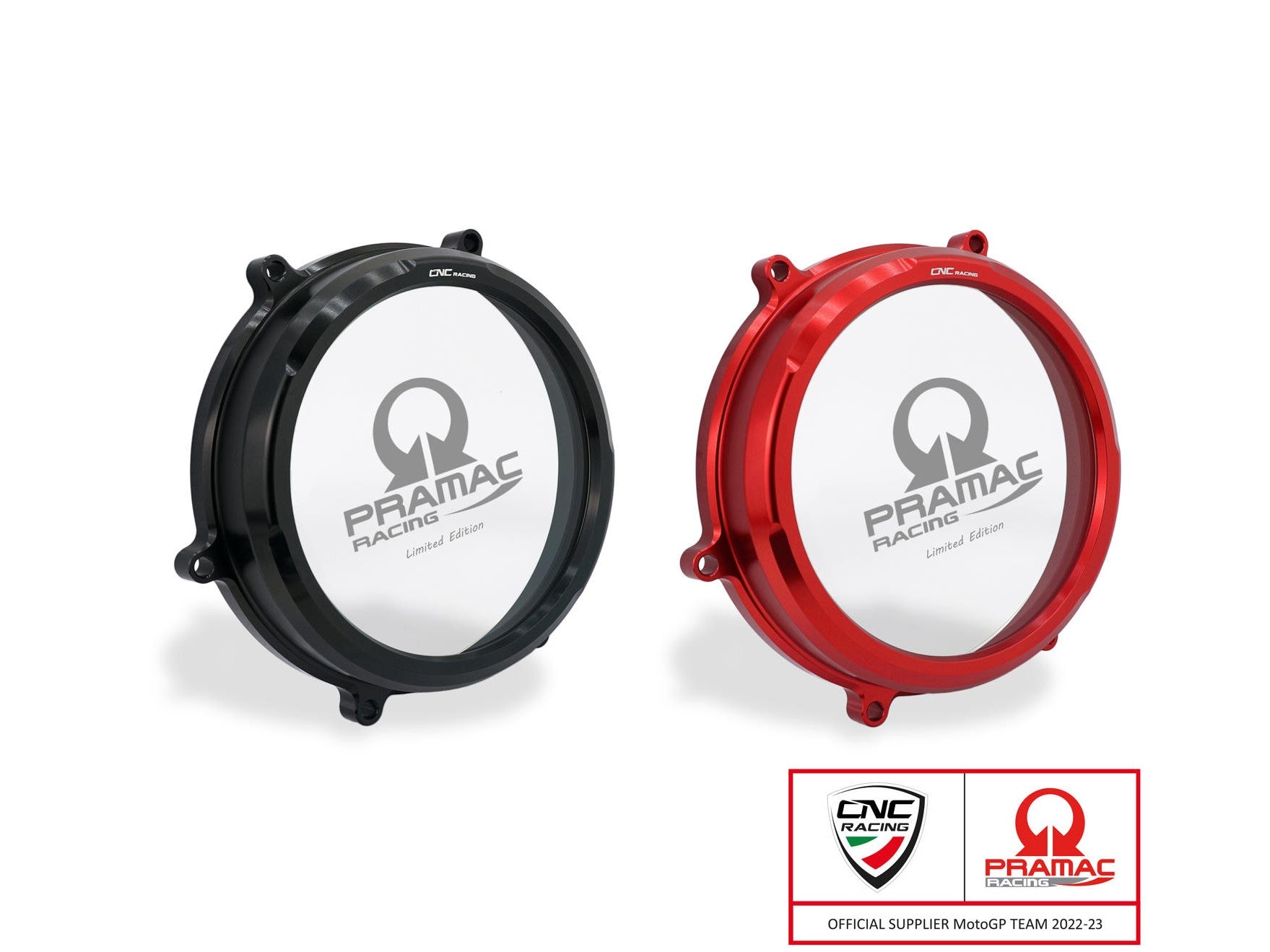 CA202PR - CNC RACING Ducati Panigale V2 / Streetfighter Clear Clutch Cover (Pramac edition) – Accessories in the Motodeal Motorcycle Aftermarket Accessories and Parts Online Shop